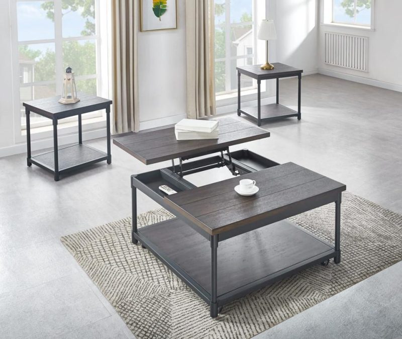 Coffee & End Tables |  Prescott Coffee Table Gray Coffee & End Tables Coffee & End Tables