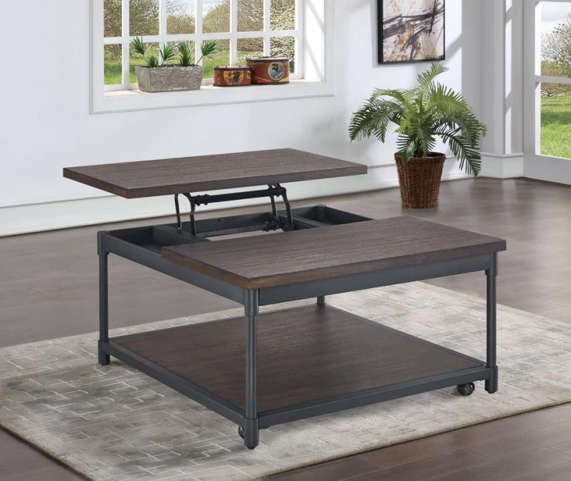 Coffee & End Tables |  Prescott Coffee Table Gray Coffee & End Tables Coffee & End Tables