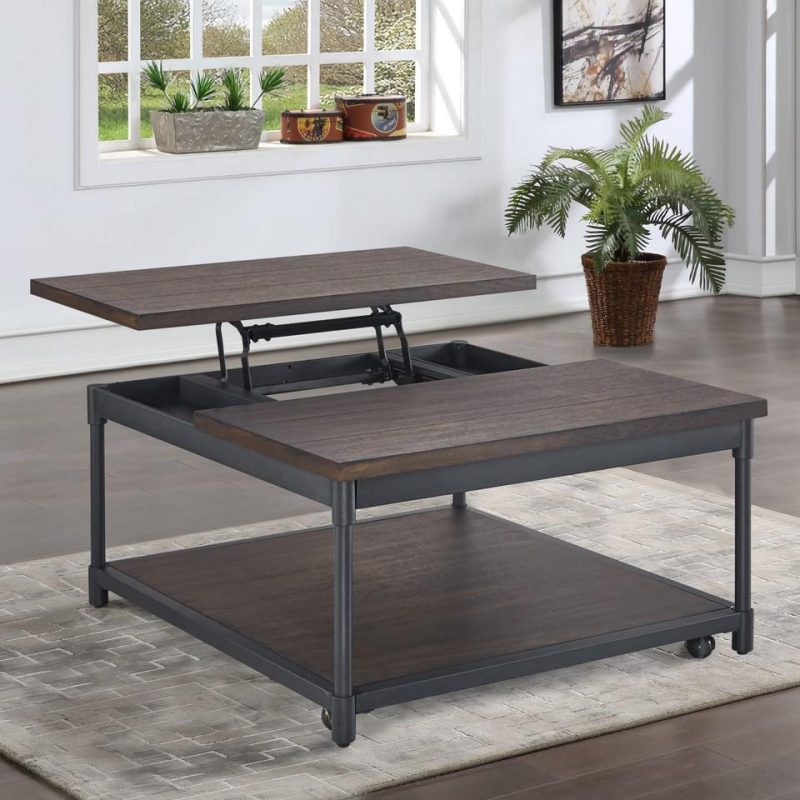 Coffee & End Tables |  Prescott Table Set Brown Coffee & End Tables Brown