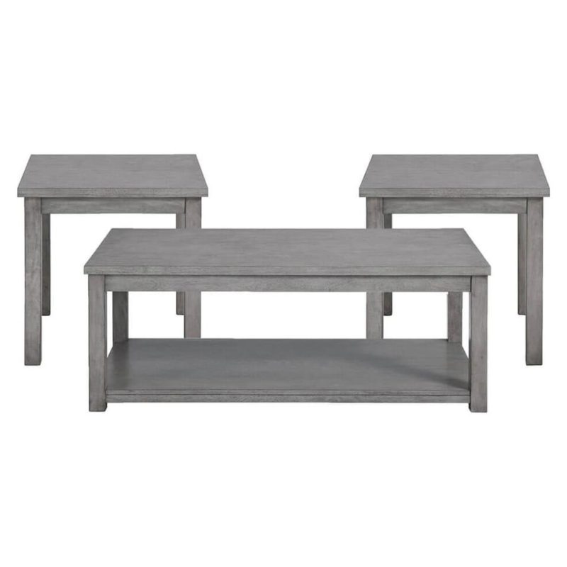 Coffee & End Tables |  Rina Occasional Tables Gray Coffee & End Tables Coffee & End Tables