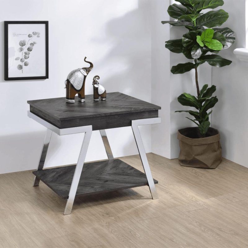 Coffee & End Tables |  Roma Table Set Gray Coffee & End Tables Coffee & End Tables