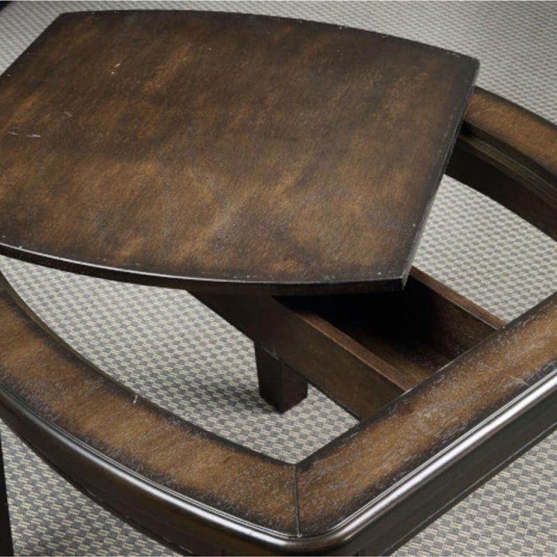 Coffee & End Tables |  Ronaldo Game End Table Brown Coffee & End Tables Brown