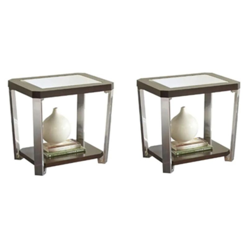 Coffee & End Tables |  Truman Table Set Brown Coffee & End Tables Brown