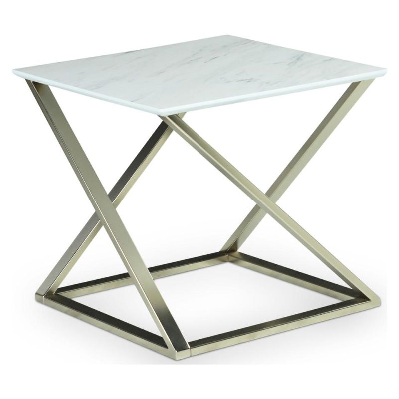 Coffee & End Tables |  Zurich End Table White Coffee & End Tables Coffee & End Tables