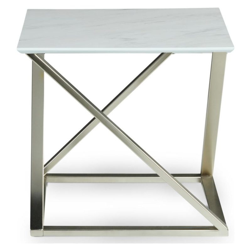 Coffee & End Tables |  Zurich End Table White Coffee & End Tables Coffee & End Tables