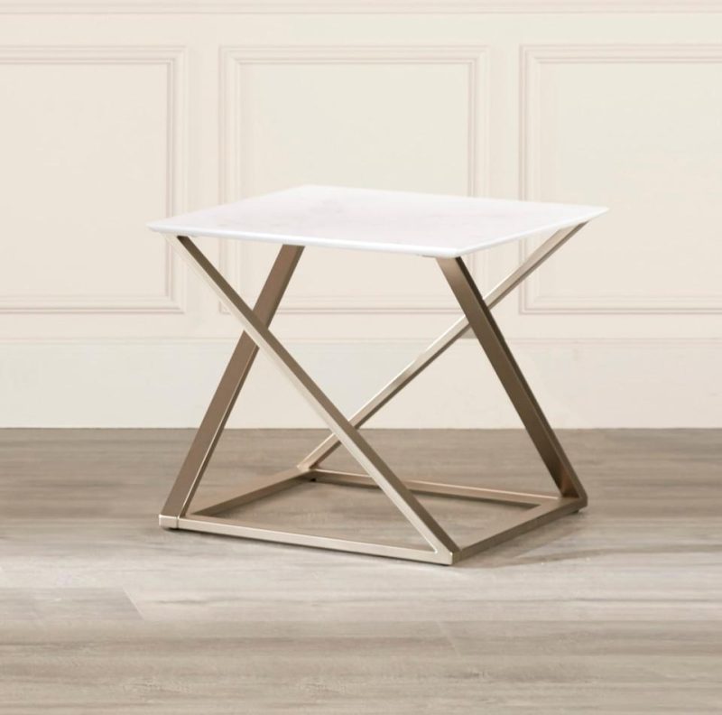 Coffee & End Tables |  Zurich End Table White Coffee & End Tables Coffee & End Tables