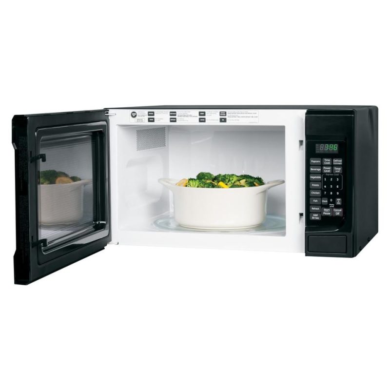 Countertop Microwaves |  GE 1.4 cu. ft. Countertop Microwave Oven – JES1460DSBB Black Countertop Microwaves Black