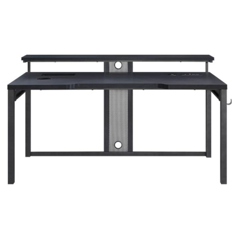 Desks |  Ariel 63” Gaming Desk Black Black