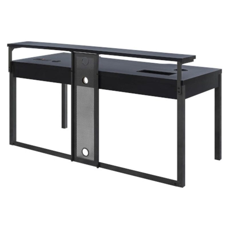 Desks |  Ariel 63” Gaming Desk Black Black