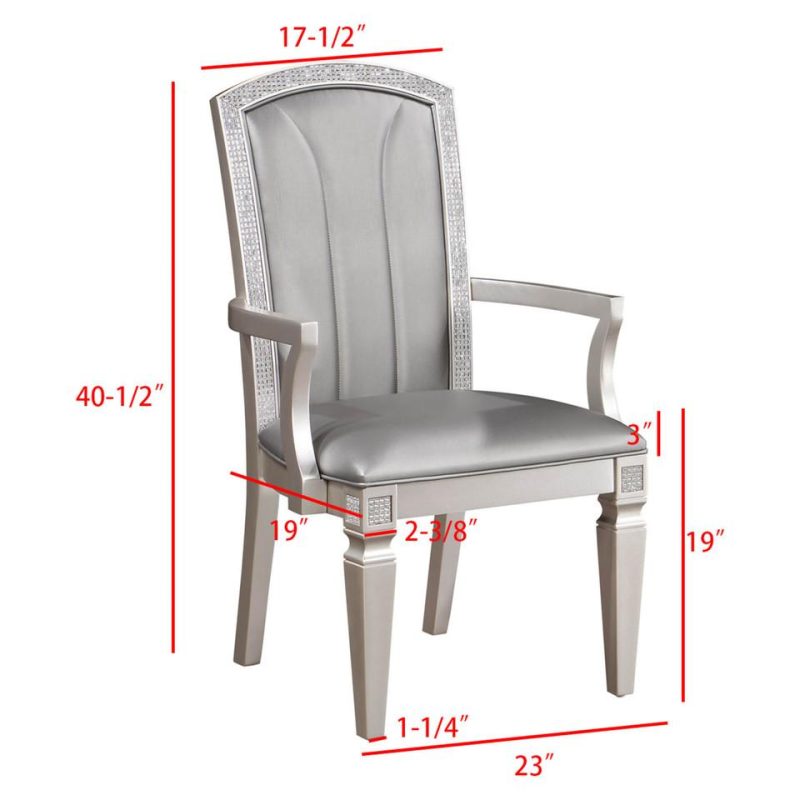 Dining Chairs & Seating |  Anastasia Armchair Gray Dining Chairs & Seating Dining Chairs & Seating