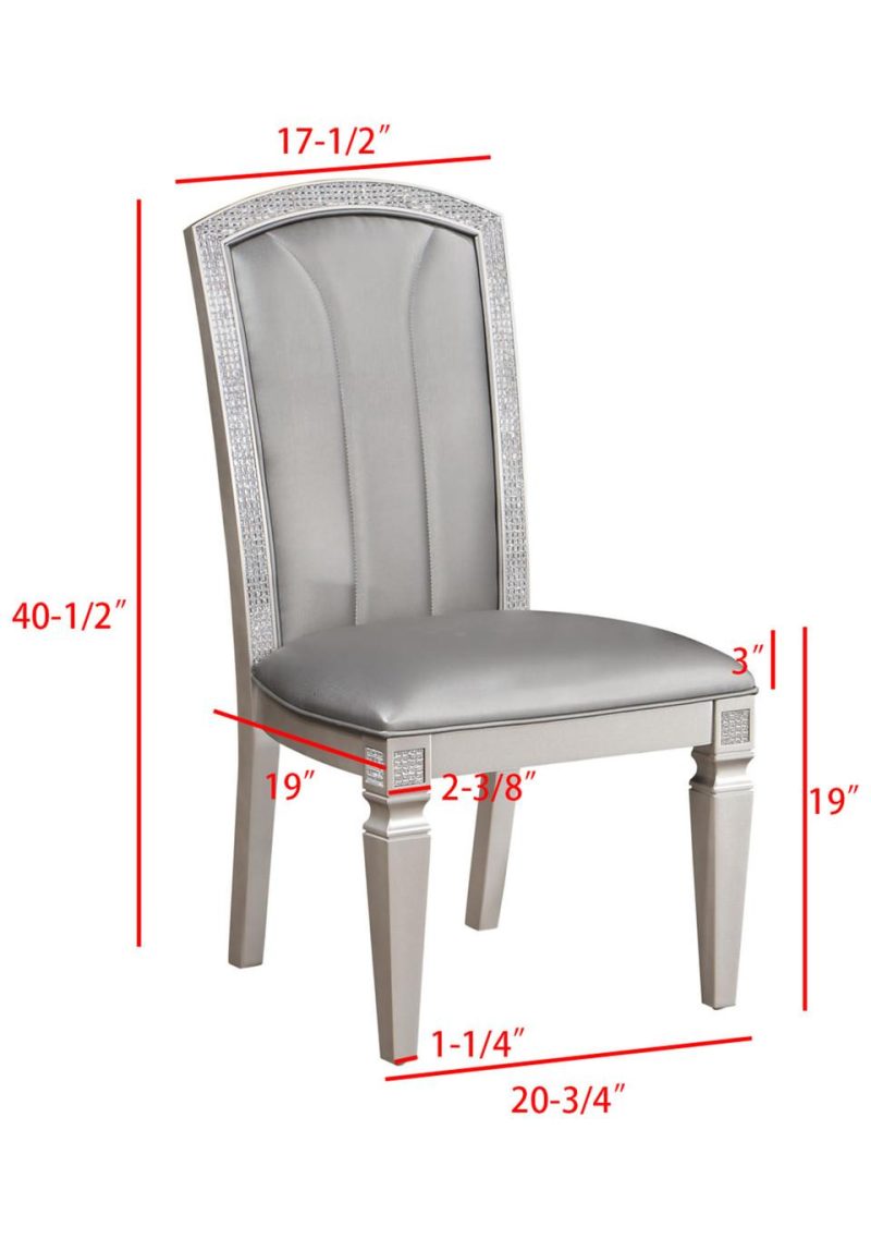 Dining Chairs & Seating |  Anastasia Side Chair Gray Dining Chairs & Seating Dining Chairs & Seating