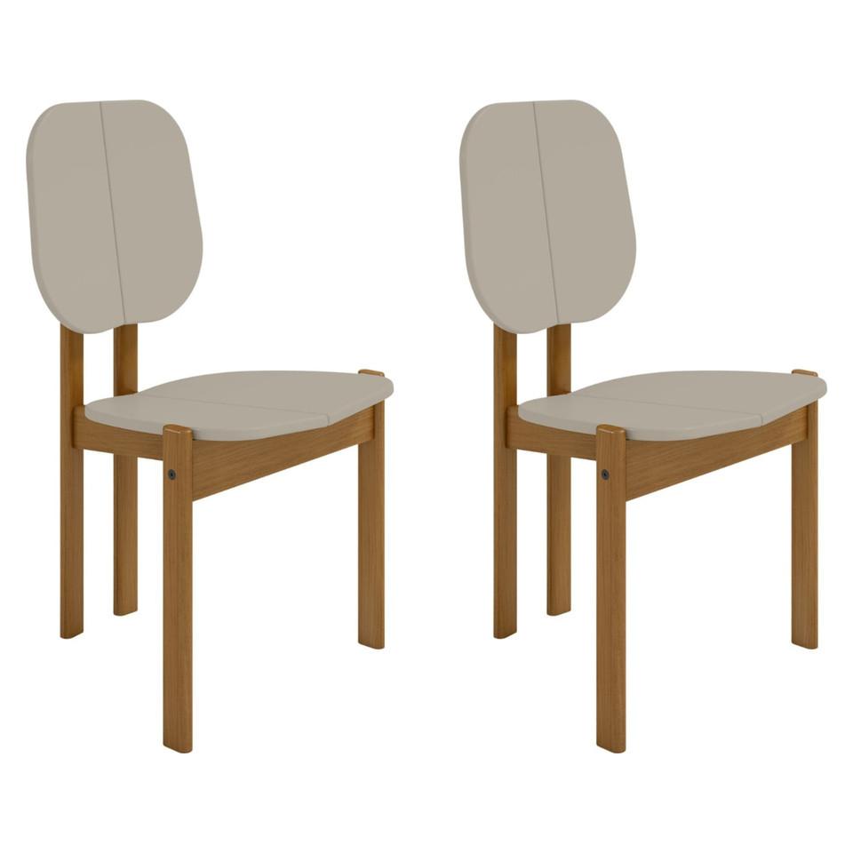 Dining Chairs & Seating |  Gales Dining Chair in Greige – Set of 2 Gray Dining Chairs & Seating Dining Chairs & Seating