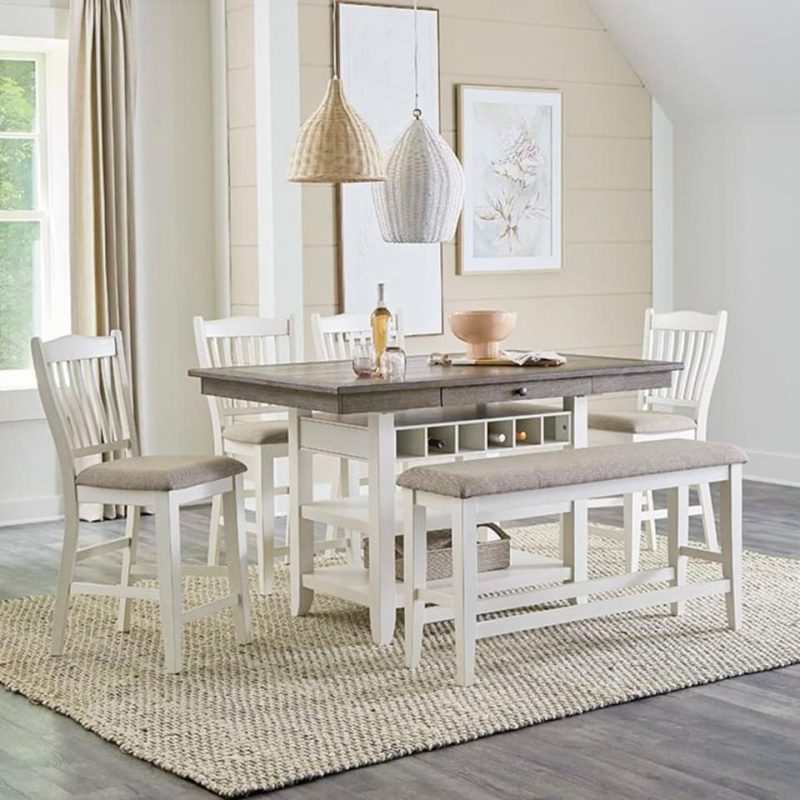 Dining Chairs & Seating |  Magnolia Dining Bench White Dining Chairs & Seating Dining Chairs & Seating