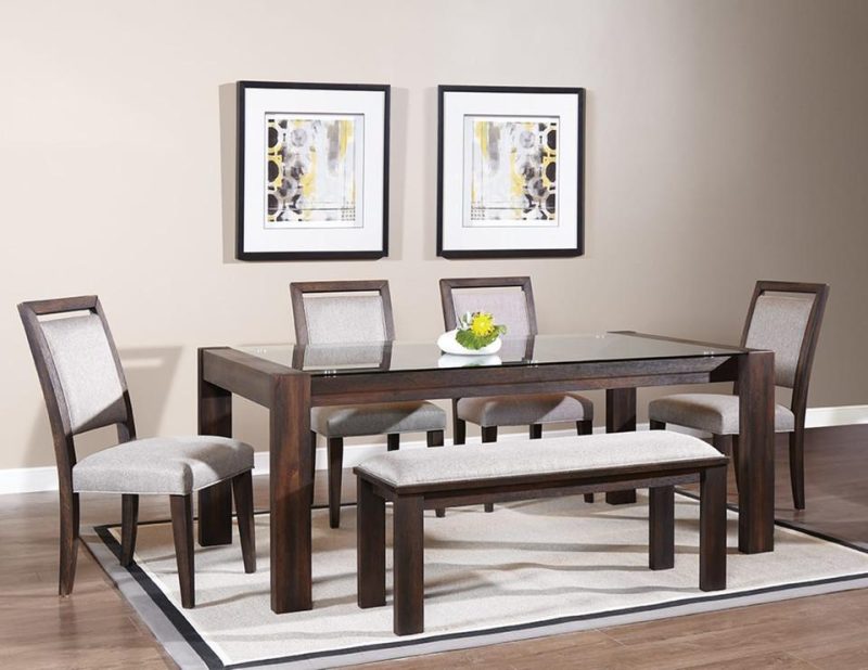 Dining Chairs & Seating |  Porter Dining Bench Brown Dining Chairs & Seating Brown