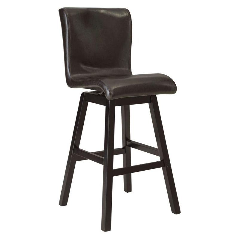 Dining Chairs & Seating |  Rylan Swivel Barstool Black Dining Chairs & Seating Black