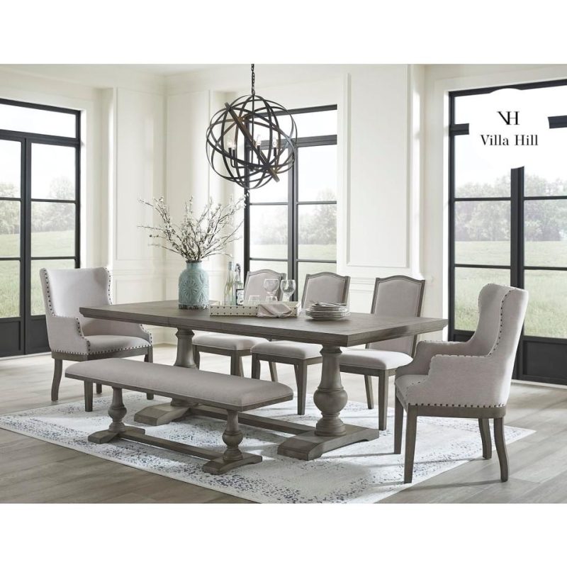 Dining Chairs & Seating |  Wakefield Bench Gray Dining Chairs & Seating Dining Chairs & Seating