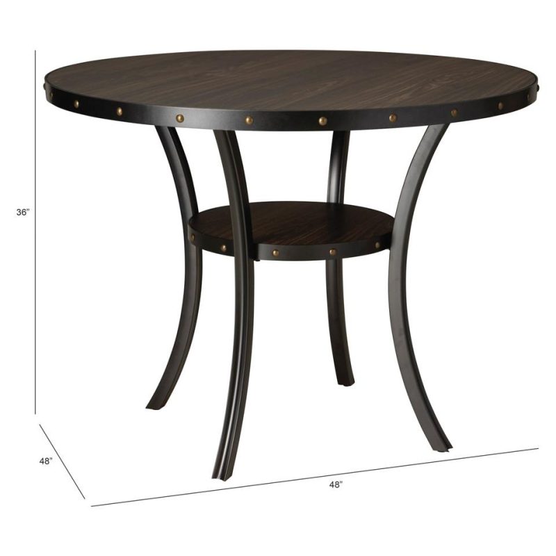 Dining Tables |  Bristol Counter Height Table Gray Dining Room Furniture Dining Tables