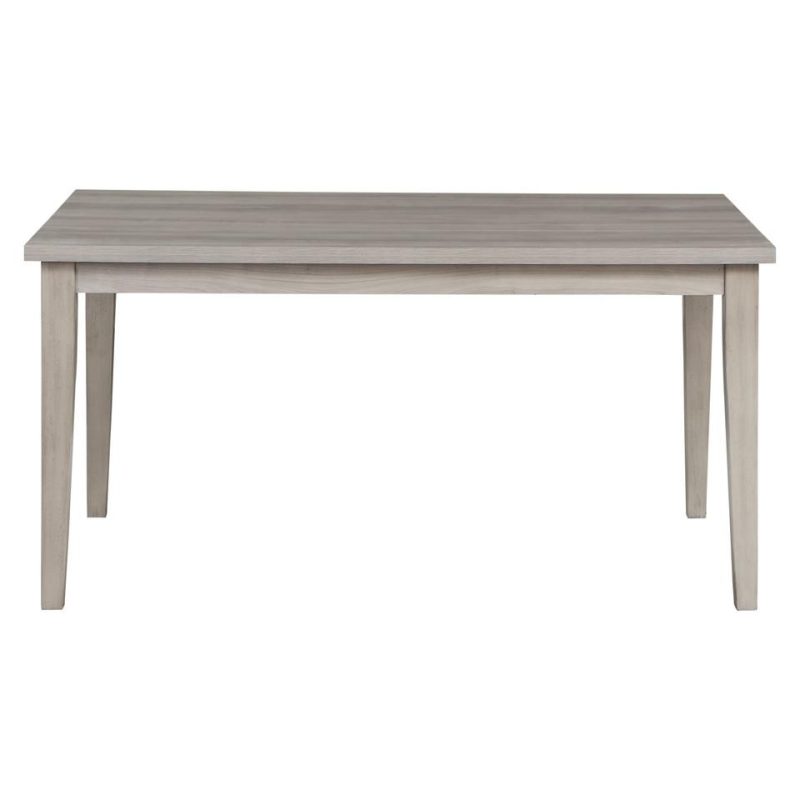 Dining Tables |  Dayton 60” Table Gray Gray Dining Room Furniture Dining Tables