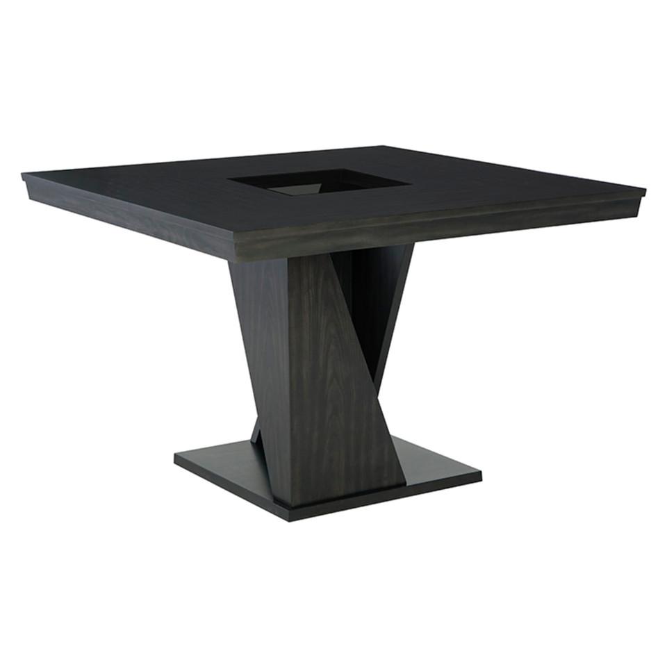 Dining Tables |  Highland Counter Height Table Black Dining Room Furniture Black