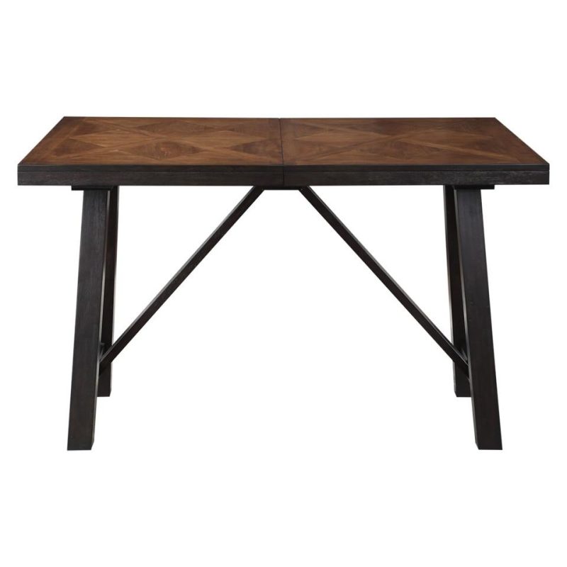 Dining Tables |  Mitchell Counter Height Table Black Dining Room Furniture Black