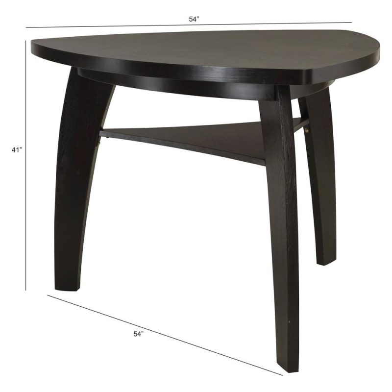 Dining Tables |  Rylan Counter Table Black Dining Room Furniture Black