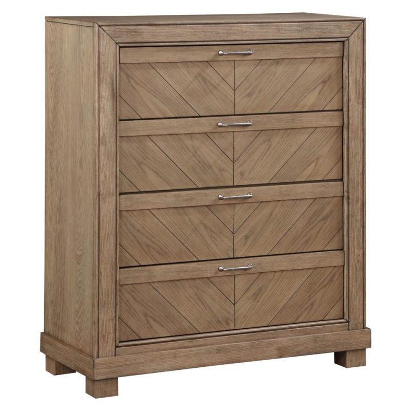 Dressers and Chests |  Aiden Chest Brown Bedroom Furniture Brown