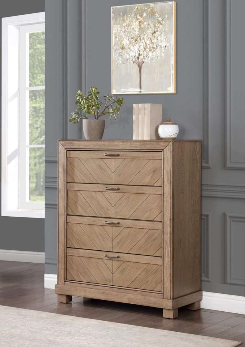 Dressers and Chests |  Aiden Chest Brown Bedroom Furniture Brown