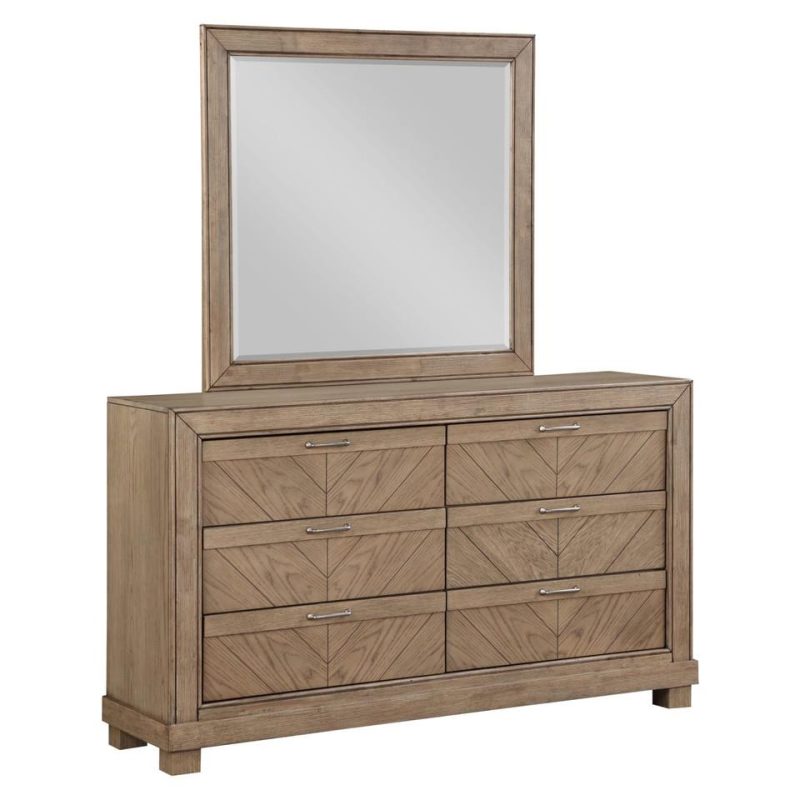 Dressers and Chests |  Aiden Dresser Brown Bedroom Furniture Brown