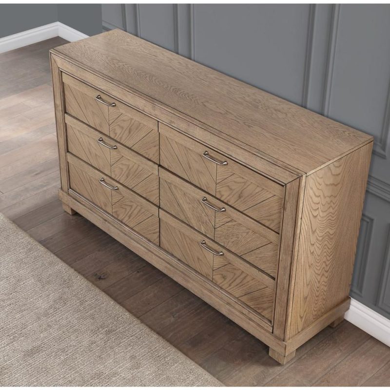 Dressers and Chests |  Aiden Dresser Brown Bedroom Furniture Brown