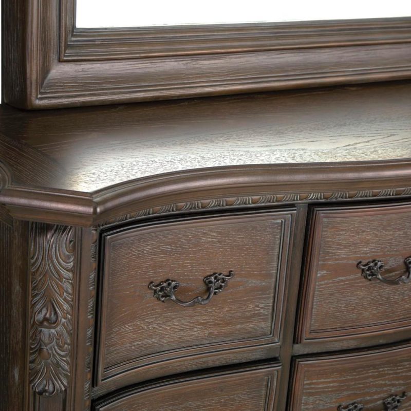 Dressers and Chests |  Alexandria Antique Collection – Dresser Brown Bedroom Furniture Brown