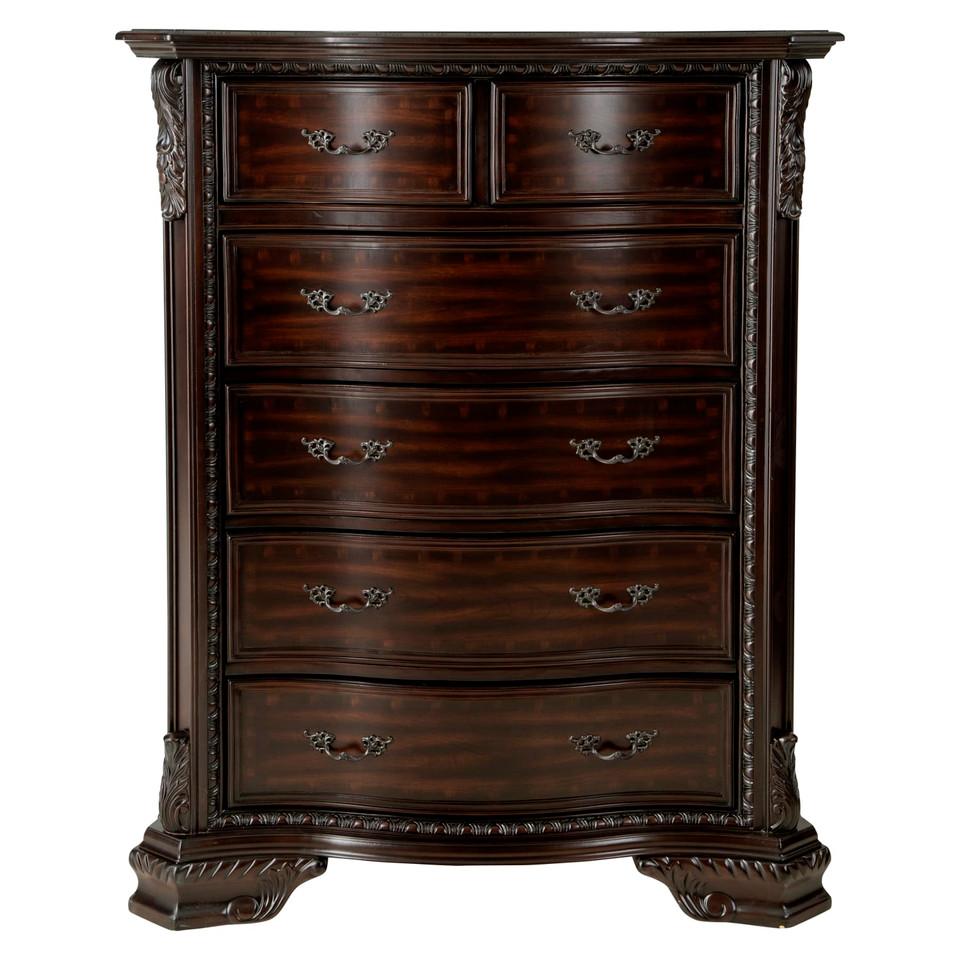 Dressers and Chests |  Alexandria Chest Brown Bedroom Furniture Brown