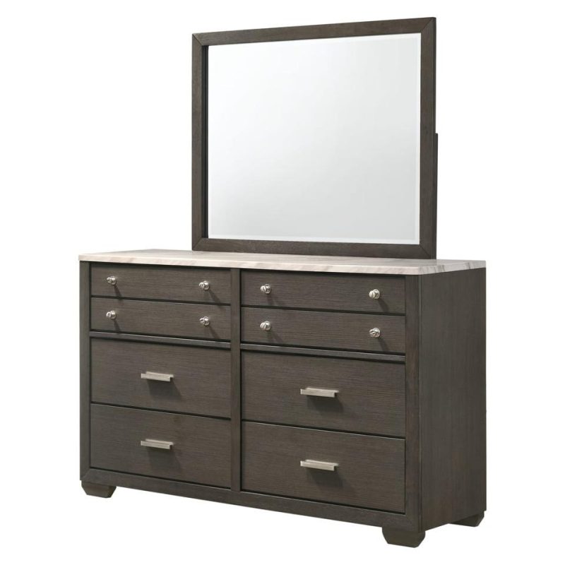 Dressers and Chests |  Asher Dresser Brown Bedroom Furniture Brown