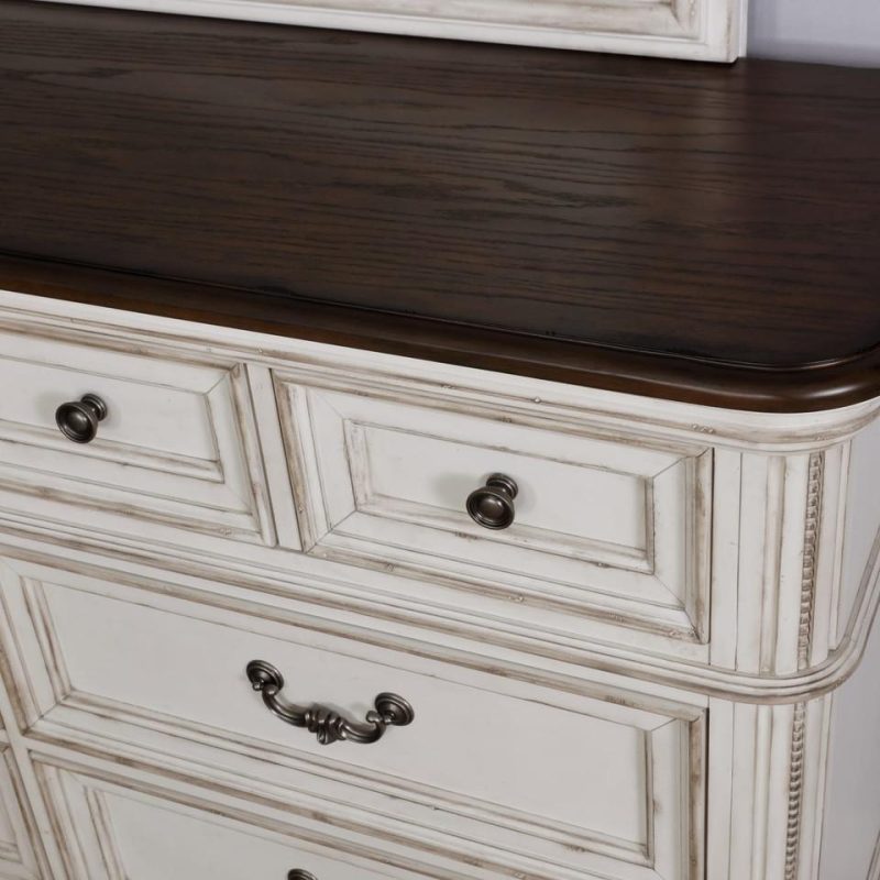 Dressers and Chests |  Brookmont Dresser White Bedroom Furniture Dressers & Chests