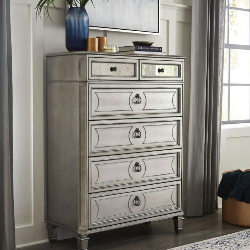 Dressers and Chests |  Bryant Park Bedroom Collection – Chest Gray Bedroom Furniture Dressers & Chests