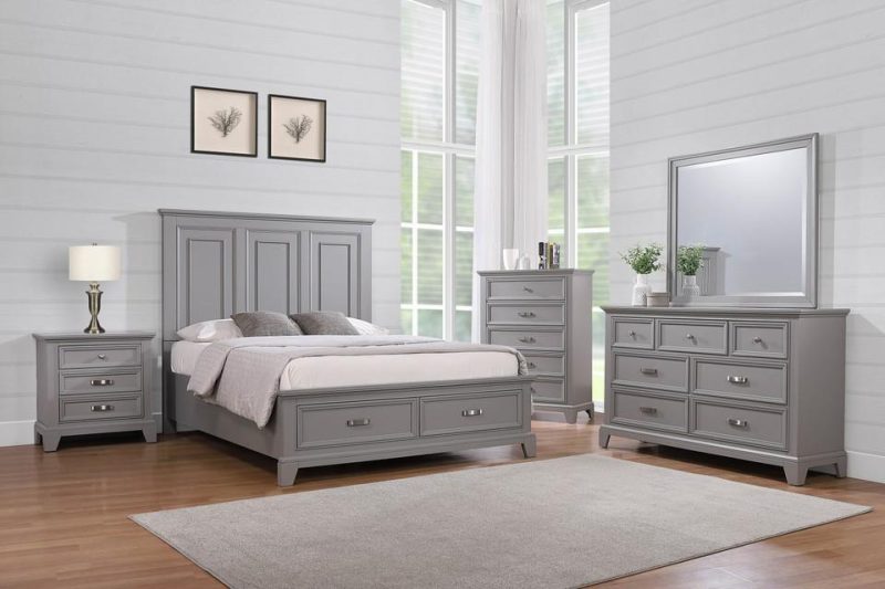 Dressers and Chests |  Dove Manor Chest Gray Gray Bedroom Furniture Dressers & Chests