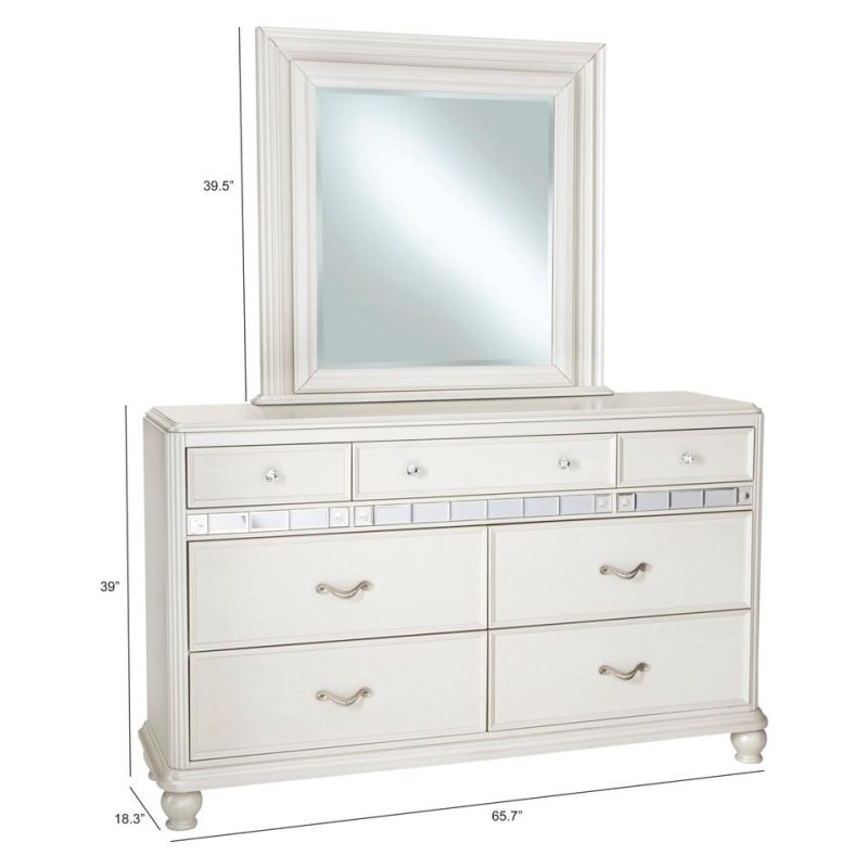 Dressers and Chests |  Gia Collection White Dresser White Bedroom Furniture Dressers & Chests