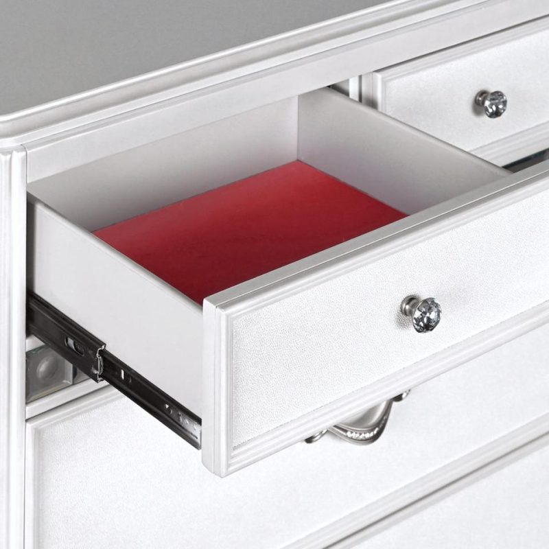 Dressers and Chests |  Gia Collection White Dresser White Bedroom Furniture Dressers & Chests