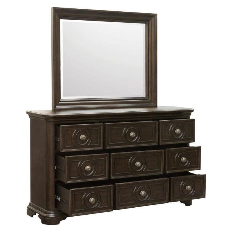 Dressers and Chests |  Jayden Collection Dresser Brown Bedroom Furniture Brown