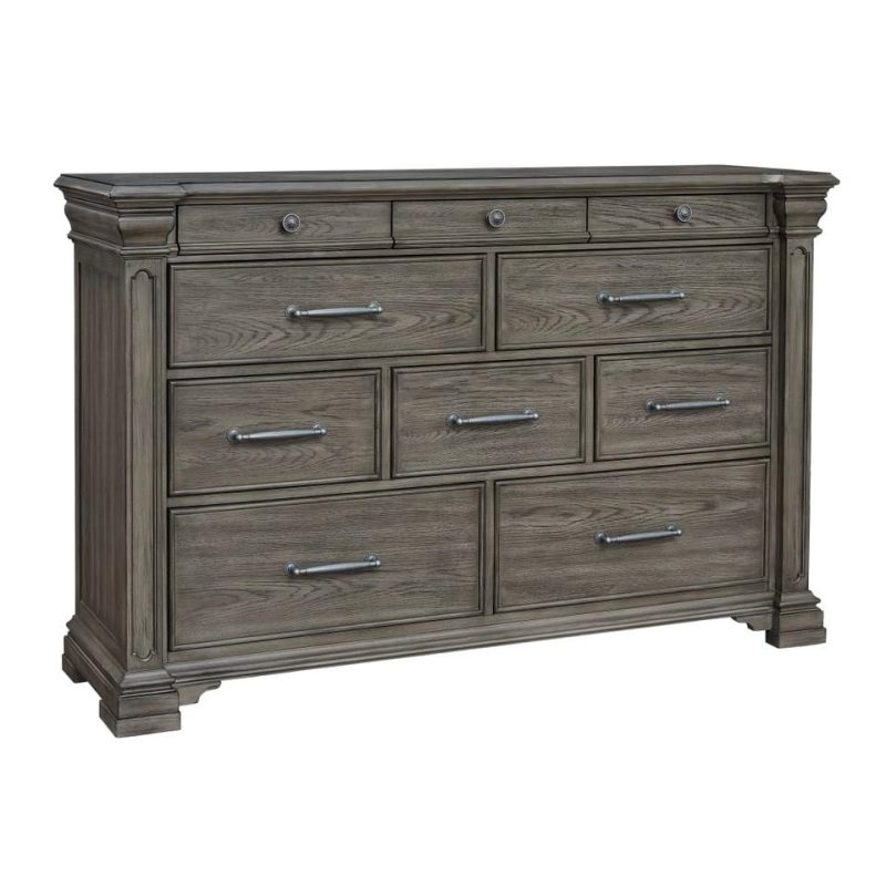 Dressers and Chests |  Newcastle Dresser Gray Bedroom Furniture Dressers & Chests