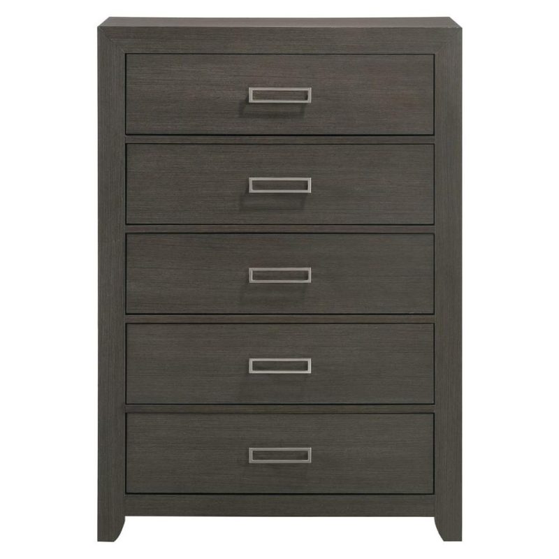 Dressers and Chests |  Rhapsody Collection Gray Chest Gray Bedroom Furniture Dressers & Chests