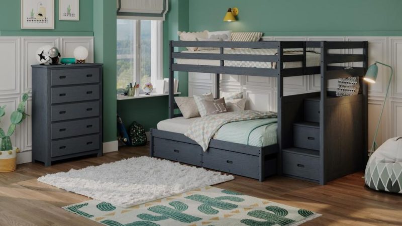 Dressers and Chests |  Sawyer Gray Chest Gray Bedroom Furniture Dressers & Chests