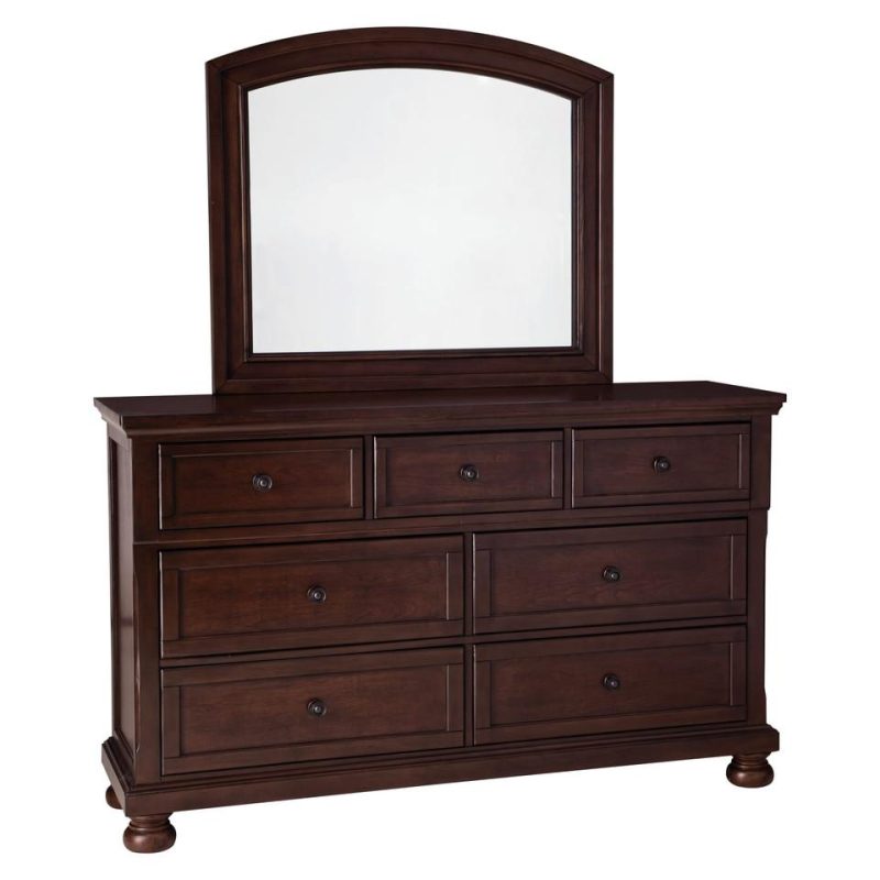 Dressers and Chests |  Spencer Cherry Dresser Brown Bedroom Furniture Brown