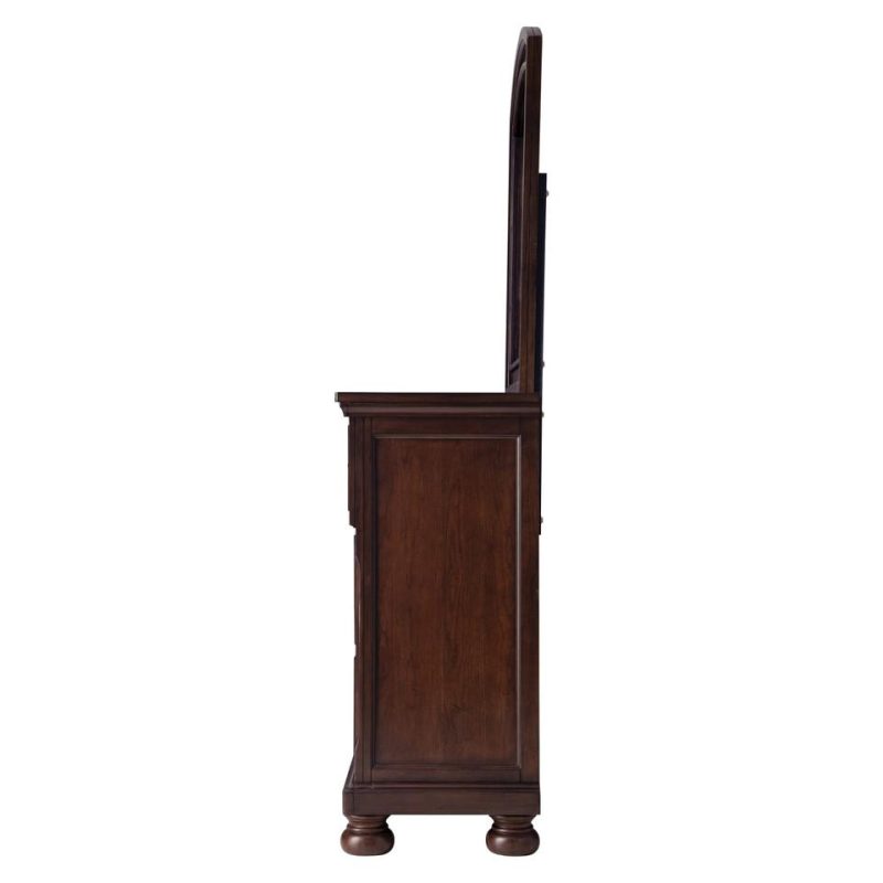 Dressers and Chests |  Spencer Cherry Dresser Brown Bedroom Furniture Brown