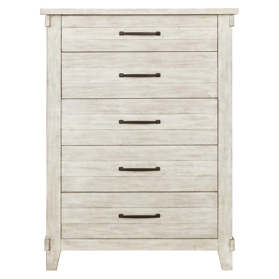 Dressers and Chests |  Summerville Collection Drawer Chest White Bedroom Furniture Dressers & Chests