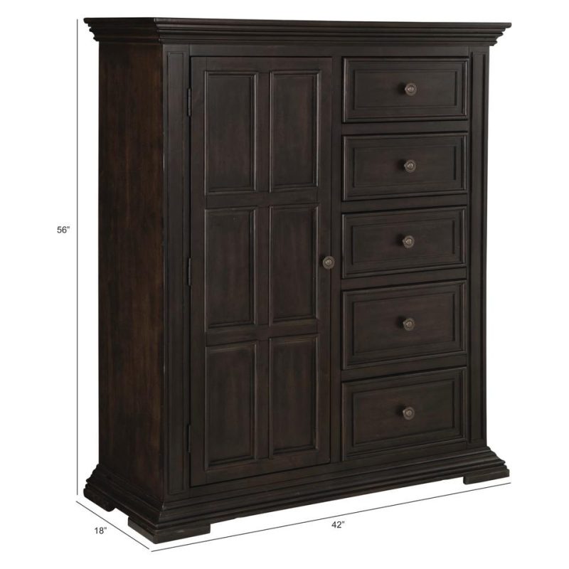 Dressers and Chests |  Summit Collection Chest Brown Bedroom Furniture Brown