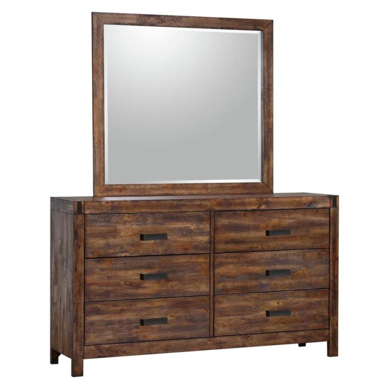 Dressers and Chests |  Wyatt Collection Dresser Brown Bedroom Furniture Brown