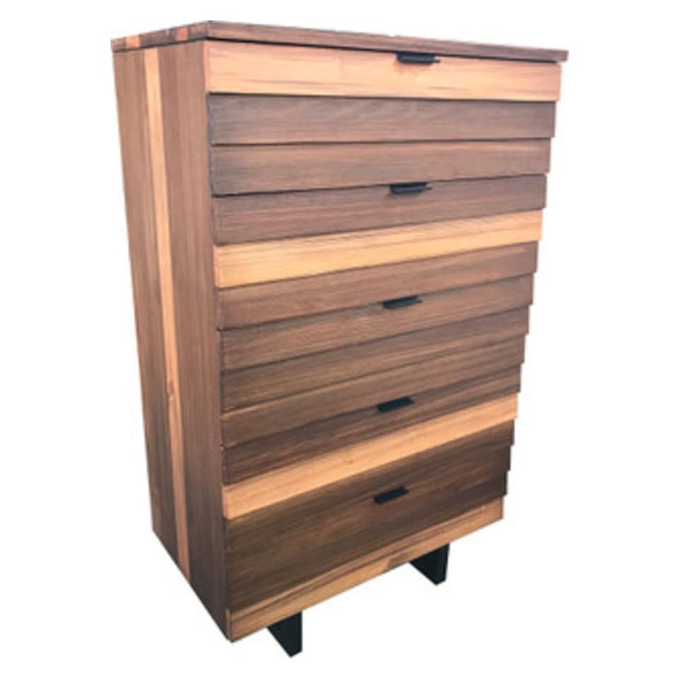 Dressers and Chests |  Xavier Collection Chest Brown Bedroom Furniture Brown