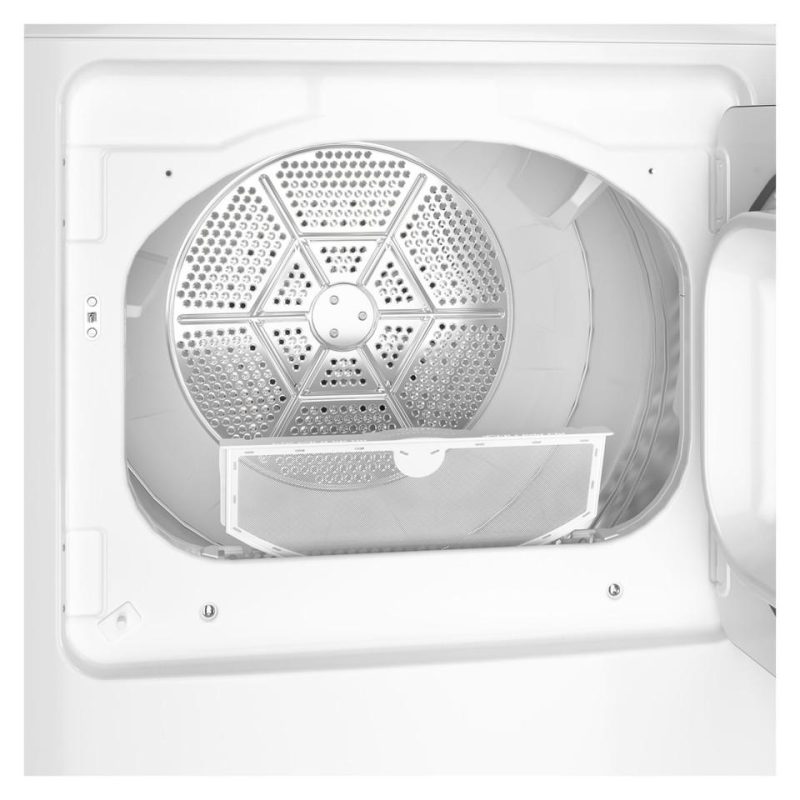 Electric Dryers |  GE® 7.2 cu. ft. Capacity Electric Dryer with Up To 120 ft. Venting and Extended Tumble – GTD48EASWWB White Electric Dryers Electric Dryers