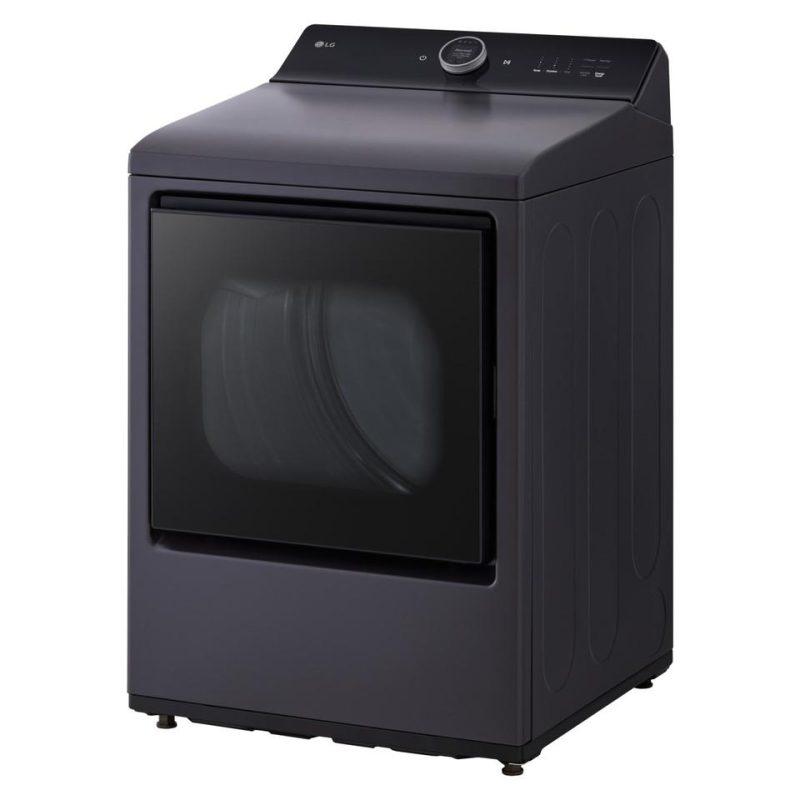 Electric Dryers |  LG 7.3 cu. ft. Rear Control Electric Dryer with TurboSteam™ – DLEX8600BE Black Electric Dryers Black