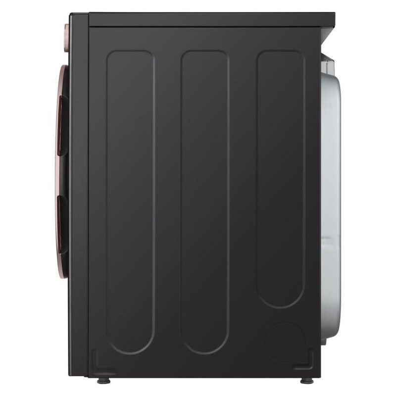 Electric Dryers |  LG 7.4 cu. ft. Ultra Large Capacity Smart Front Load Electric Energy Star Dryer with Sensor Dry & Steam Technology – DLEX6500B Black Electric Dryers Black